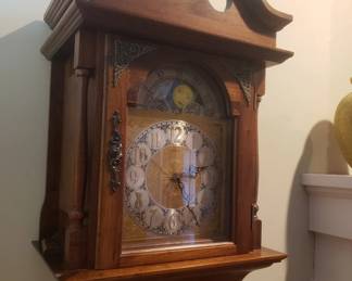 A closer look at the Emperor grandfather clock