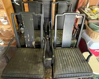 4 vintage Henredon chairs (need TLC)