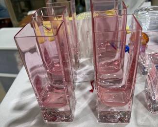 Vintage Italian Pink Glass