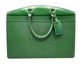 Louis Vuitton Green Epi Riviera