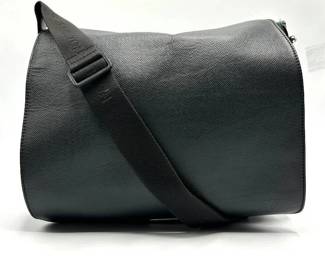 Louis Vuitton Green Taiga Victor Shoulder Bag