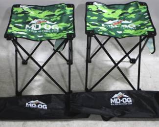7788 - 2 Mountain Dew Camping Chairs
