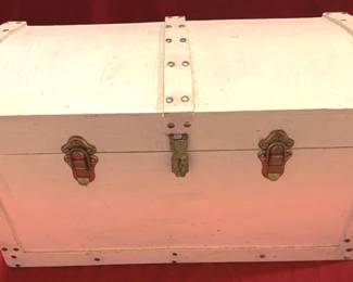 3261 - Painted Doll Trunk - 10 x 20 x 10
