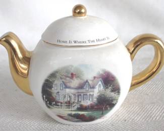 7946 - Thomas Kinkade Teapot - 7" x 9"
