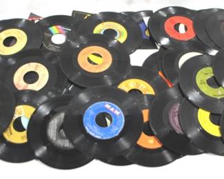 5123 - Lot of 74 45RPM Records
