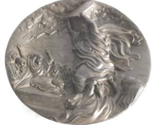 8260 - Rhodes Studios "10 Commandments" Plate 8.5"
