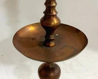 3233 - Brass 26" Tall Altar Candleholder

