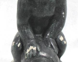 8522 - Painted Concrete Statue - 16" Tall
