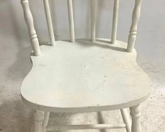 3088 - Painted Farmhouse Chair - 31 x 17 x 17
