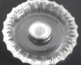 8256 - House of Representatives Glass Ashtray - 10" Round
