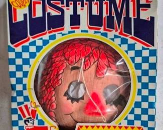 3317 - Vintage 1965 Raggedy Ann Costume in Box
