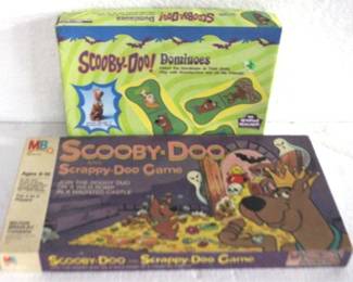 8134 - 2 Scooby-Doo Board Games
