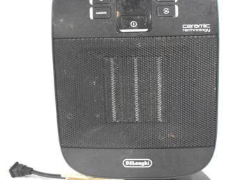 5234 - Delonghi Space Heater - 14" x 9" x 18" You are buying a used as-is electric/electronic item. We do not guarantee all components are present, and if it is not expressly stated, it is untested.
