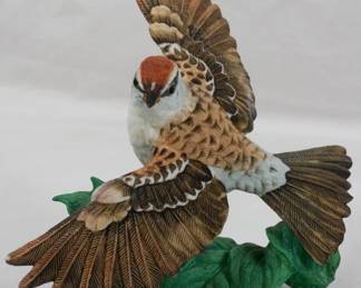 75 - Lenox Porcelain Chipping Sparrow 6"
