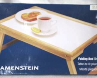 7639 - Kamenstein Folding Bed Tray w / Box
