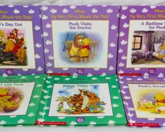 1643 - 6 Vintage Disney Books
