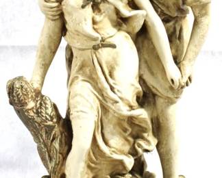 8569 - Man & Woman Statue - 20" x 9" x 7"
