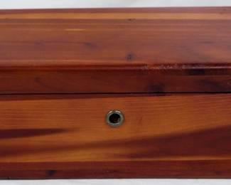 1 - Lane Wooden Box 3.5x9x5

