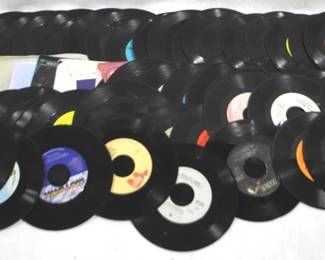 5118 - Lot of 60 45RPM Records
