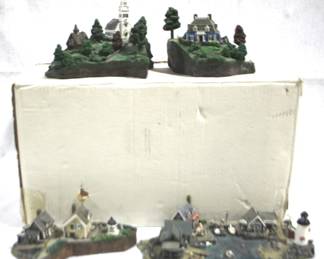 5216 - Danbury Mint Portland Head Lighthouse w/ Box
