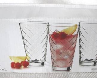 7937 - 8 Libbey Teton Glasses in Box
