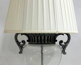 3227 - Lamp - 35" tall You are buying a used as-is electric/electronic item. We do not guarantee all components are present, and if it is not expressly stated, it is untested.
