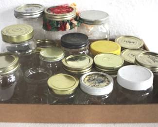8024 - Lot of Assorted Jars
