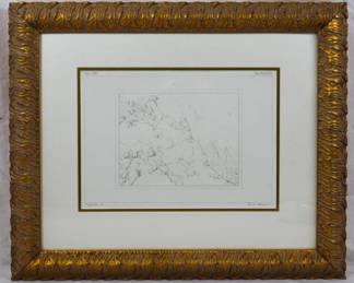 1553 - Framed Sketch 19x23
