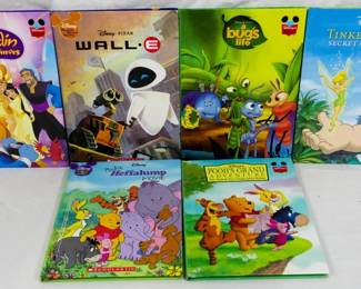 1650 - 6 Vintage Disney Books
