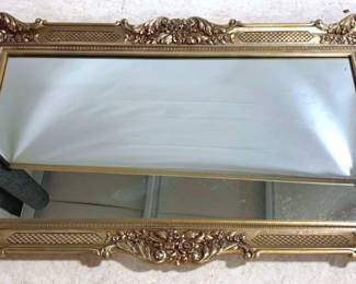 3223 - Large Wall Mirror - plastic 58 x 34
