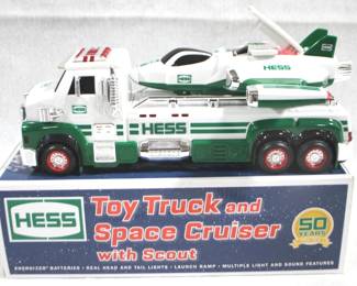 8436 - 2014 Hess Truck & Space Cruiser with Scout
