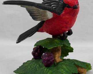 87 - 1993 Lenox Vermilion Flycatcher Figurine 5"

