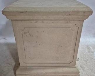 3323 - Molded Column Pedestal 27 x 25 x 25

