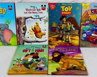 1652 - 6 Vintage Disney Books
