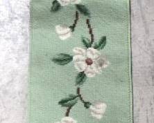 8499 - Needlepoint Wall Hanging - 53" x 7"
