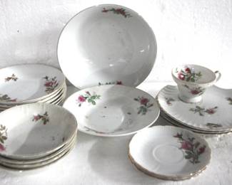 8321 - L&M Bond Fine China 19 Piece Set

