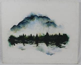 1415 - Unsigned Canvas Painting 18x22
