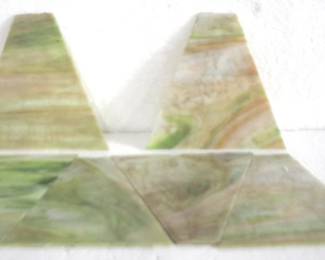 8242 - 6 Stained Glass Pieces
