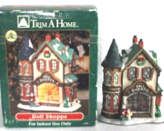 8096 - Trim A Home "Doll Shoppe" w/ Box You are buying a used as-is electric/electronic item. We do not guarantee all components are present, and if it is not expressly stated, it is untested.
