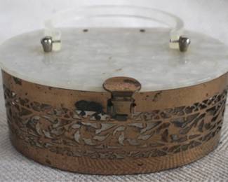 7887 - Vintage Handbag - 4x5x8
