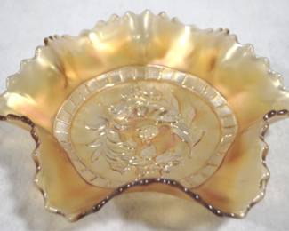 5003 - Carnival Glass Bowl - 8.75" Round
