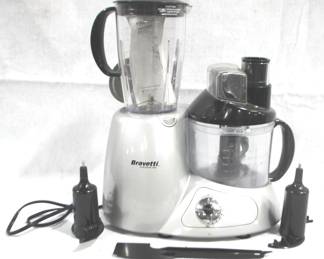 5236 - Bravetti Platinum Pro Blender / Juicer You are buying a used as-is electric/electronic item. We do not guarantee all components are present, and if it is not expressly stated, it is untested.
