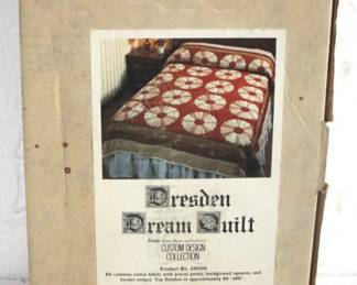 8243 - Dresden Dream Quilt Kit in Box - 84" x 99" QUILT IS NOT SEWN TOGETHER
