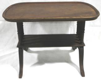 5098 - Vintage Mahogany Table - 28" x 18" x 19"
