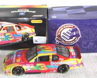 7836 - Dale Earnhardt Sr Peter Max 1/24 Scale Car/Box
