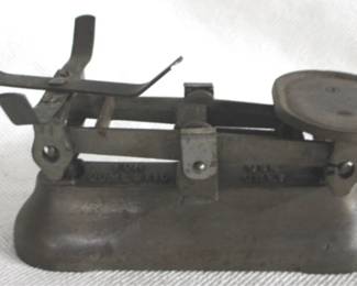 7828 - Antique Scale - 12x5.5x6
