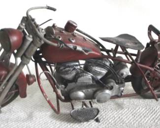 7883 - Metal Model Motorcycle - 5x12
