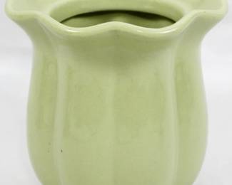 223 - Green Pottery Vase 5.5"
