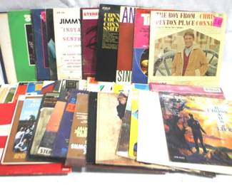 5137 - Lot of 40 LP Records
