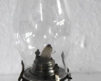 8190 - Oil Lamp - 11.5" Tall
